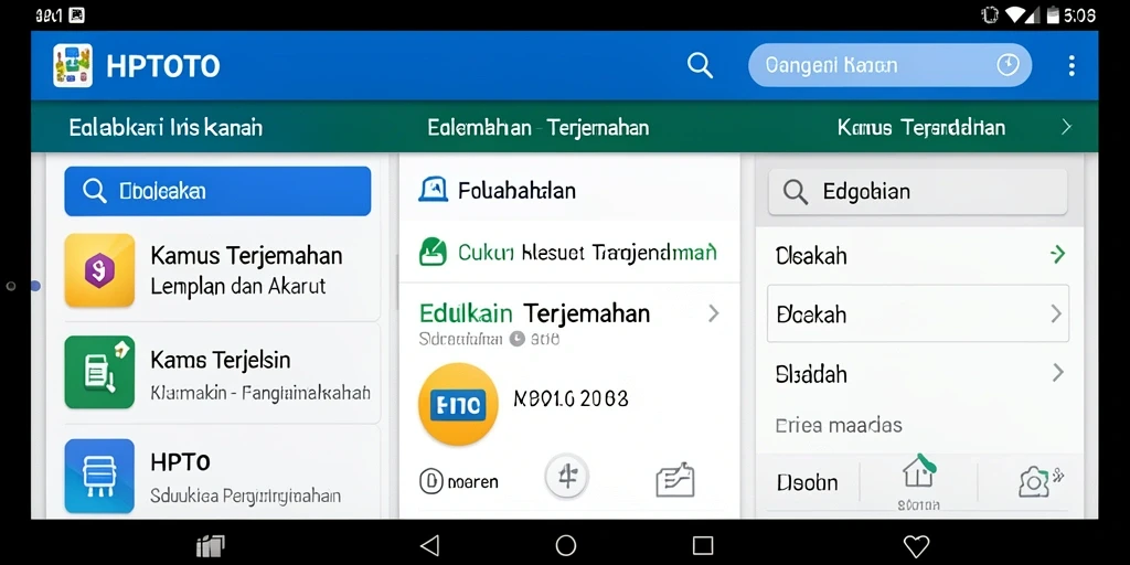Antarmuka HPTOTO yang sederhana dan fungsional.