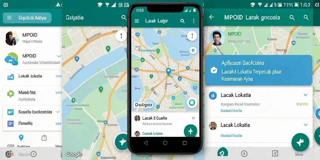 Tampilan antarmuka MPOID menampilkan peta interaktif dan informasi cuaca.