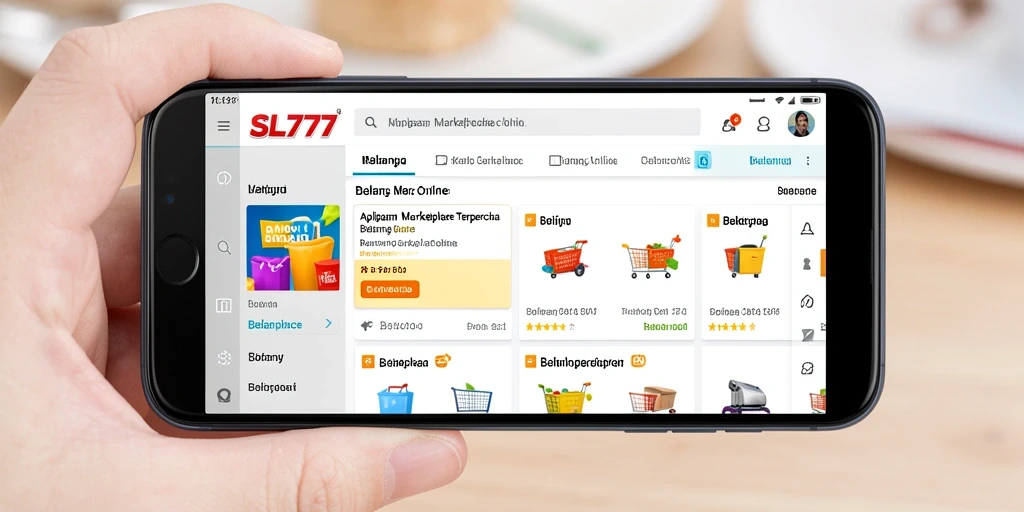 Antarmuka pengguna SL777 yang menarik dan mudah dinavigasi.