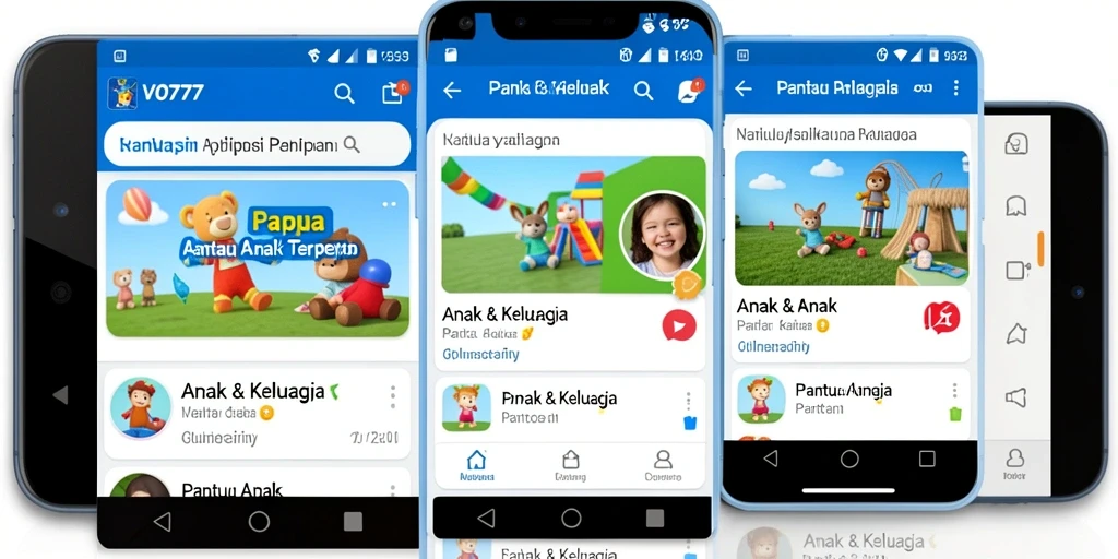 Tampilan antarmuka VO777 yang menarik untuk pemantauan aktivitas anak.